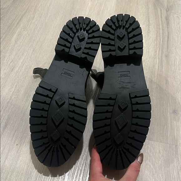 NEW TOMS Forest Camouflage Dakota Green Casual Boot Size 9 booties - Picture 8 of 11